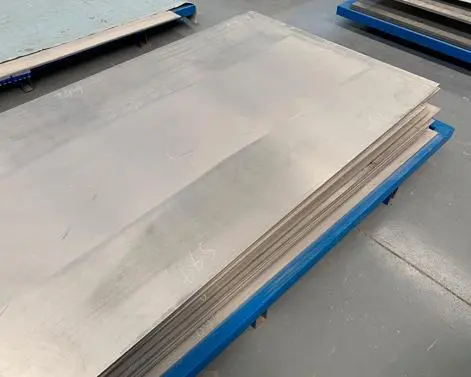 polished titanium sheet